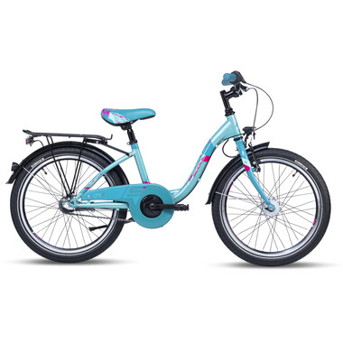 S'COOL CHIX Steel 3 Speed 20" Kids Bike Blue/Pink 2020 0